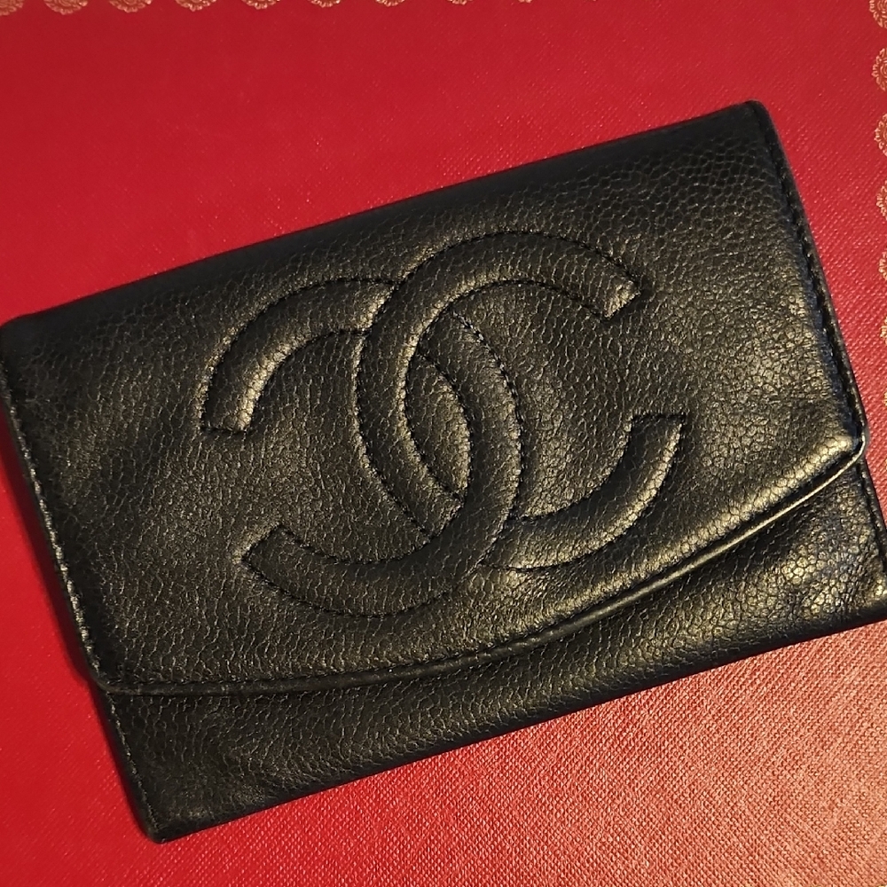 Vintage Chanel Leather Wallet